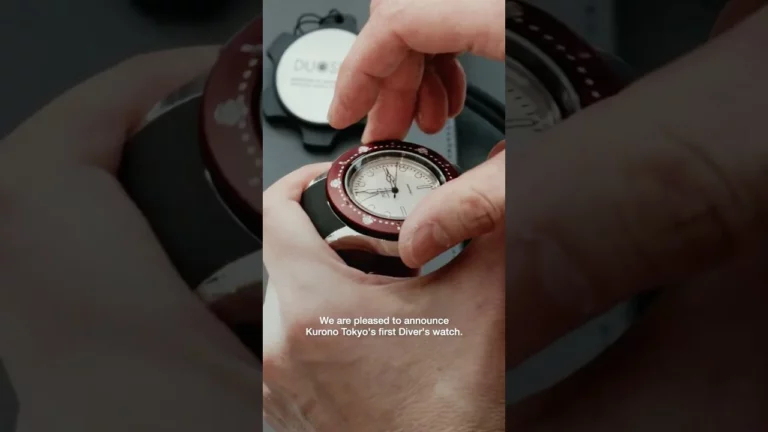 KURONO TOKYO - Exploring the KURONO TOKYO Diver’s Watch with Hajime Asaoka