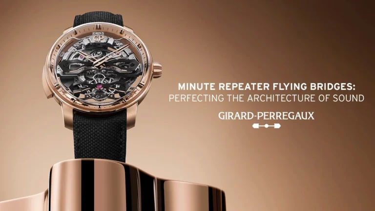 GIRARD PERREGAUX - Exploring the Minute Repeater Flying Bridges from Girard-Perregaux