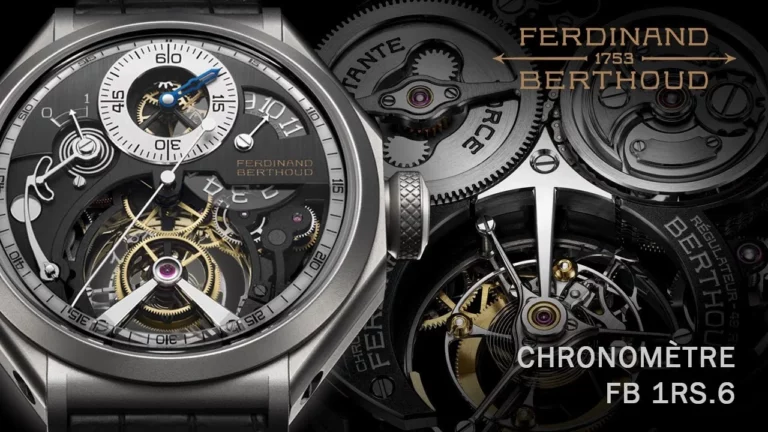 FERDINAND BERTHOUD'S - Exploring the Precision of the Chronomètre FB 1RS.6 by Ferdinand Berthoud