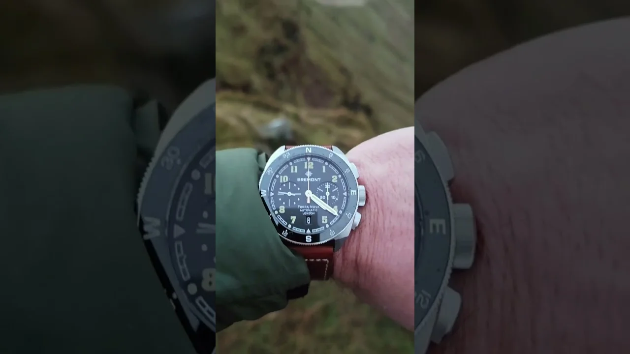 BREMONT - Exploring the Terra Nova 42.5 Chronograph in the Brecon Beacons