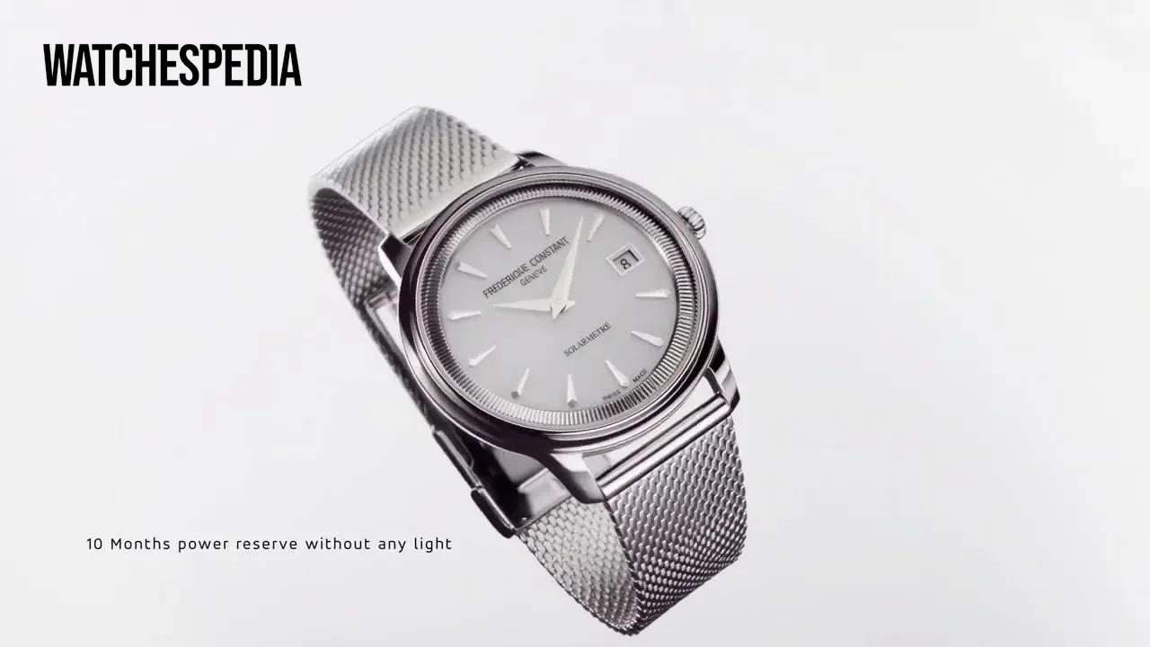 FREDERIQUE CONSTANT - The future is bright. Introducing the new Classics Moneta Solarmetre.