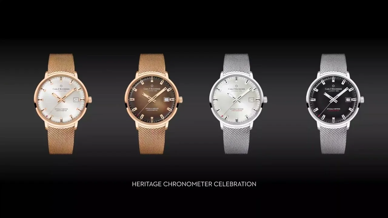 CARL F. BUCHERER - Heritage Chronometer Celebration from Carl F. Bucherer: A Timeless Tribute