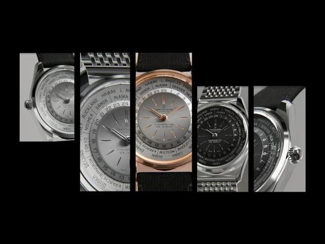 CARL F. BUCHERER - Heritage Worldtimer: A Timeless Tribute by Carl F. Bucherer