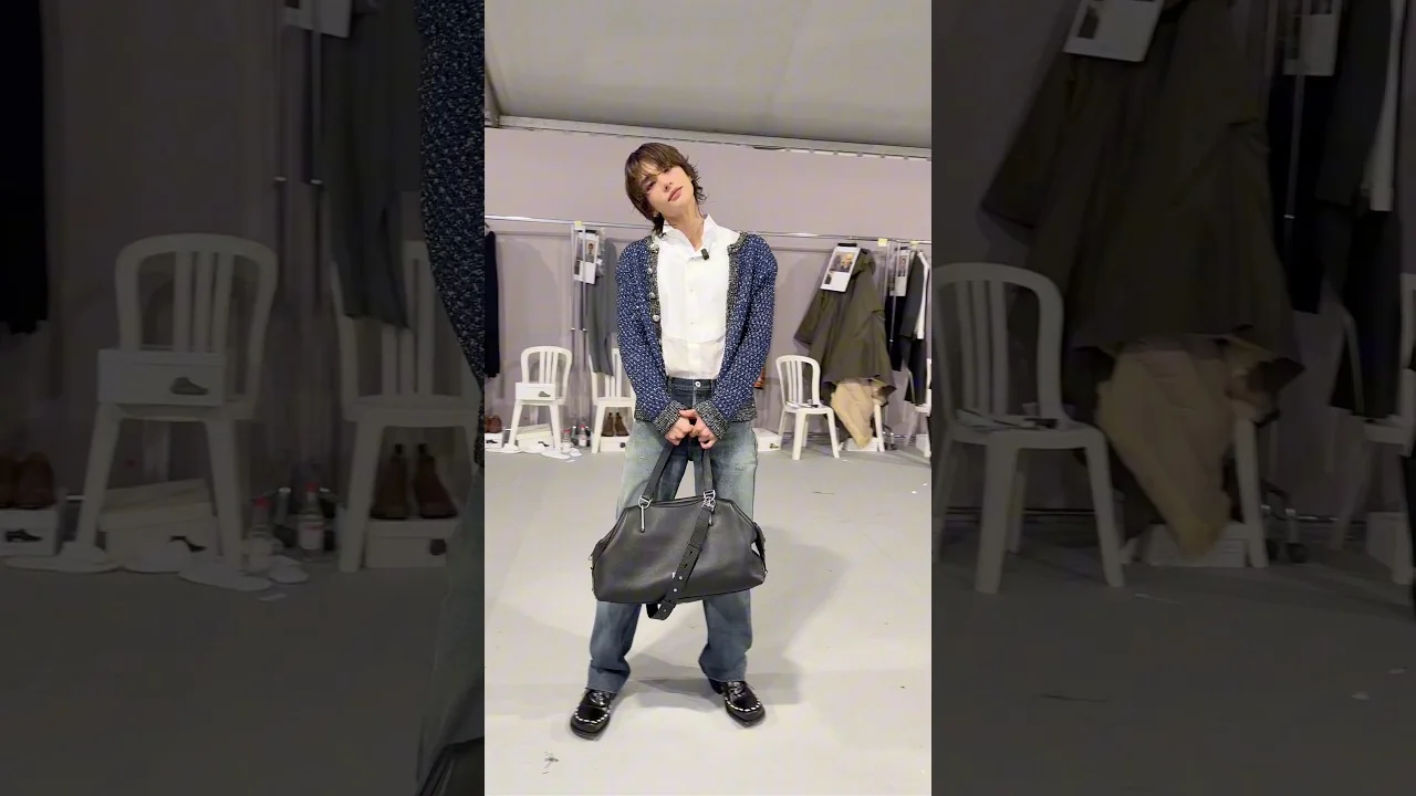 DIOR - Hyunjin Elevates Dior Winter 26 With Backstage Fashion Elegance