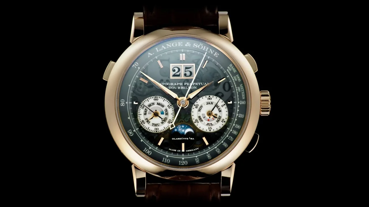 A. LANGE & SÖHNE - Introducing the A. LANGE & SÖHNE DATOGRAPH PERPETUAL TOURBILLON HONEYGOLD “Lumen”