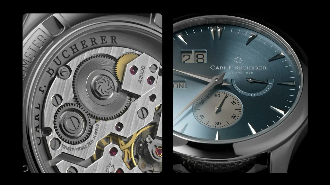 CARL F. BUCHERER - Introducing the Manero Peripheral BigDate by Carl F. Bucherer