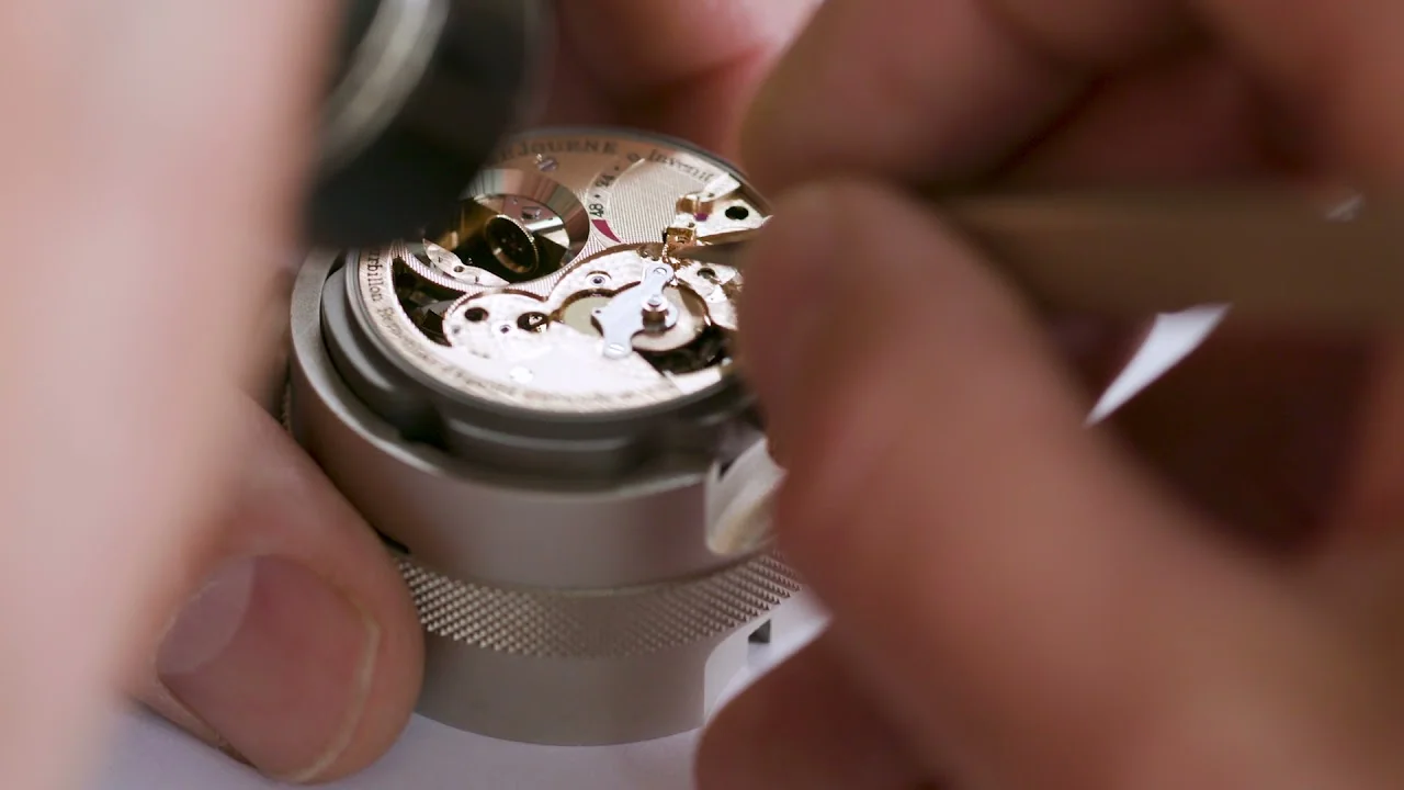 F.P. JOURNE - Mastering Precision: The F.P. Journe Tourbillon Souverain Power Reserve Assembly