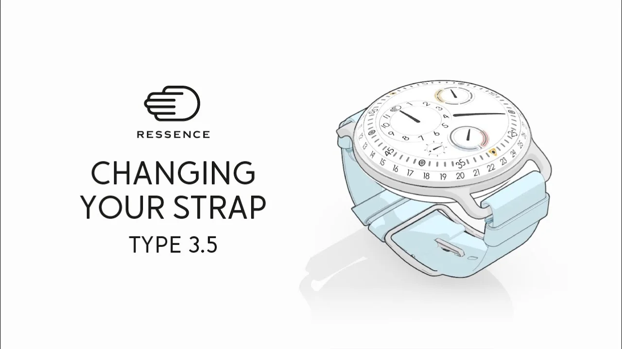 RESSENCE - Mastering the Art of Changing the Strap on a Ressence Type 3.5