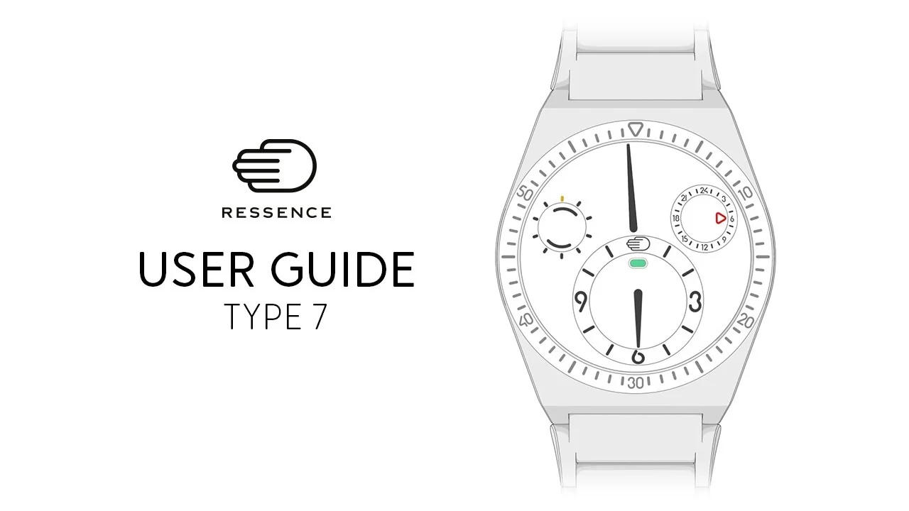 RESSENCE - Mastering the Ressence Type 7: A Comprehensive User Guide