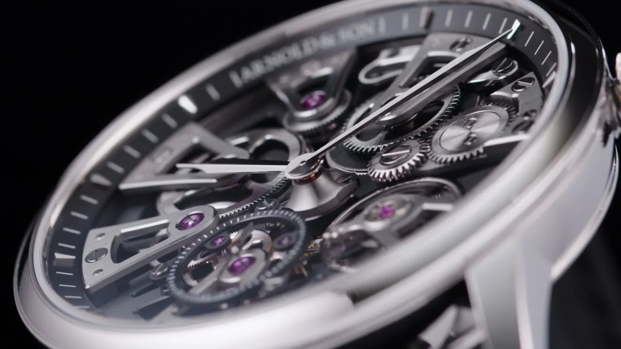 ARNOLD & SON - Nebula 40 Steel Black Edition by Arnold & Son: An Exceptional Timepiece