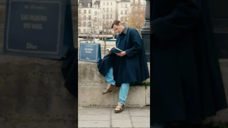 DIOR - Raphaël Quenard Blends Literary Elegance With Dior Watch Craftsmanship