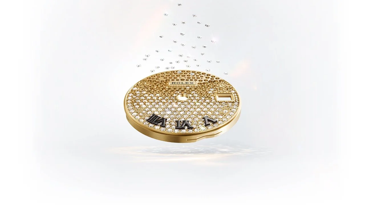 Rolex Diamond Paved Dials Crafted With Timeless Elegance
