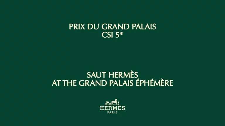 HERMÈS - Saut Hermès 2023 Highlights at the Grand Palais