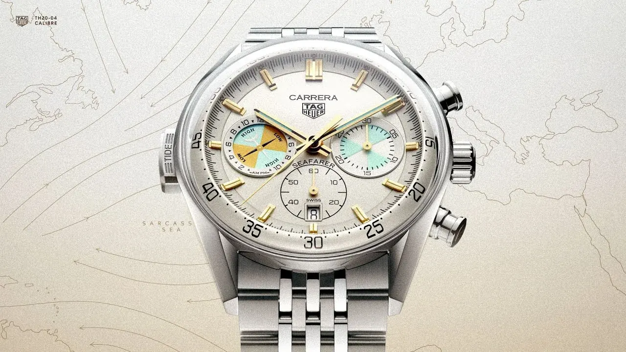 TAG Heuer Carrera Chronograph Seafarer Reflects Maritime Heritage