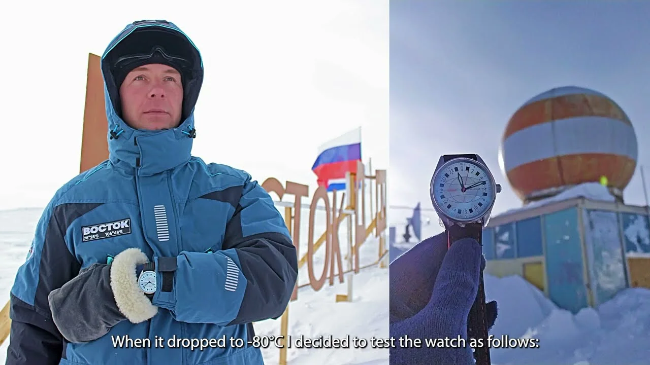 RAKETA - Testing the Raketa Polar Watch in the Harshness of Antarctica