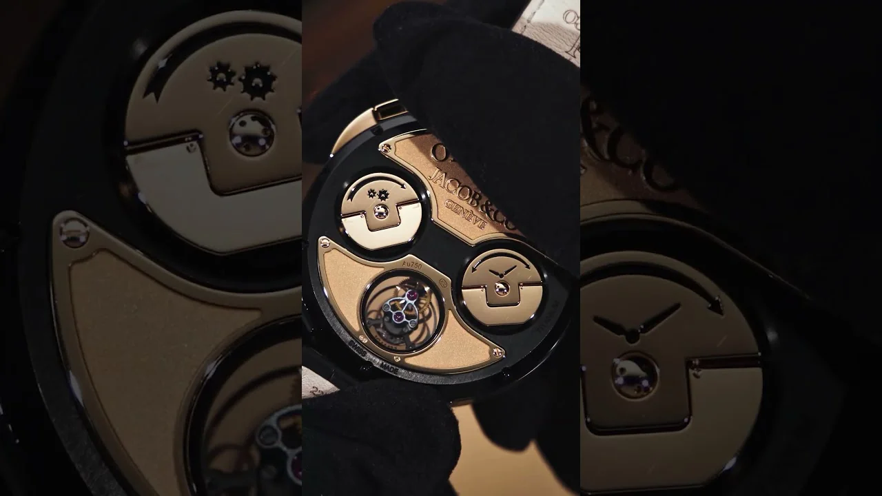 JACOB & CO - The Intricate Design of the Jacob & Co Oil Pump Watch