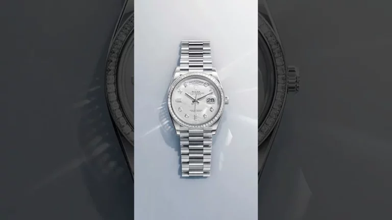 ROLEX - The Rolex Day-Date: A Horological Marvel of Midnight