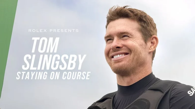 ROLEX - Tom Slingsby Sailing Champion Embodies Rolex Precision Craftsmanship