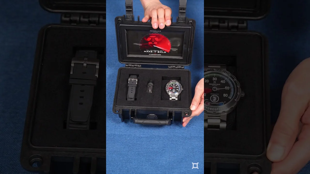 RESERVOIR - Unboxing the RESERVOIR Hydrosphere Watch: A Diver’s Dream