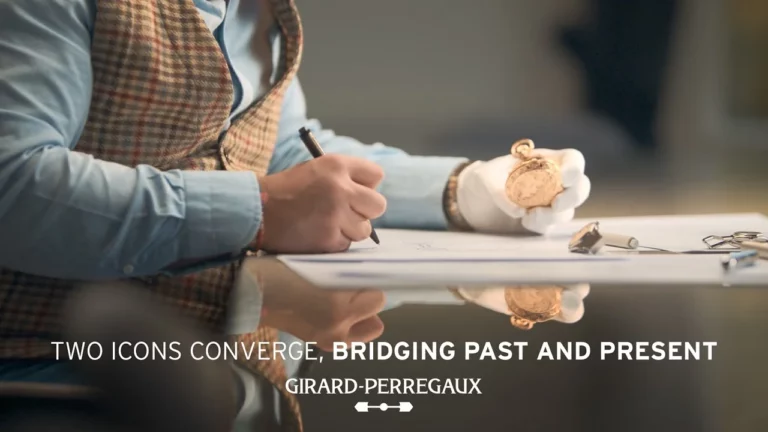 GIRARD PERREGAUX - Unveiling The Craftsmanship Of The Laureato Three Gold Bridges