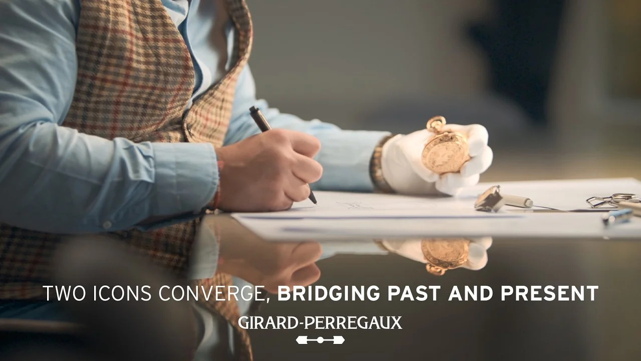 GIRARD PERREGAUX - Unveiling The Craftsmanship Of The Laureato Three Gold Bridges