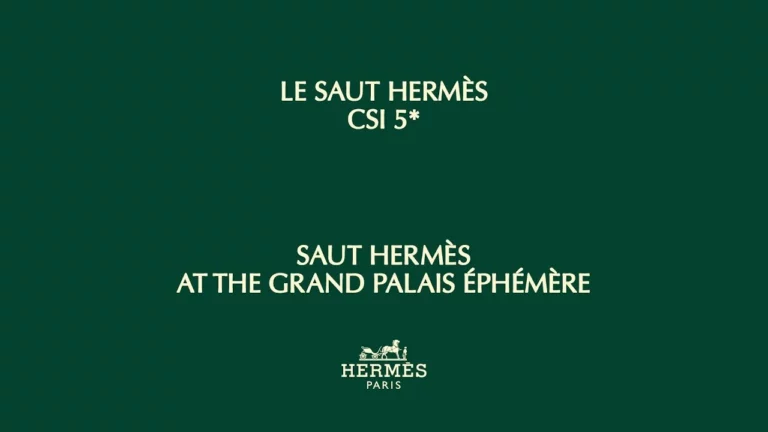 HERMÈS - Unveiling the Elegance of Le Saut Hermès 2023