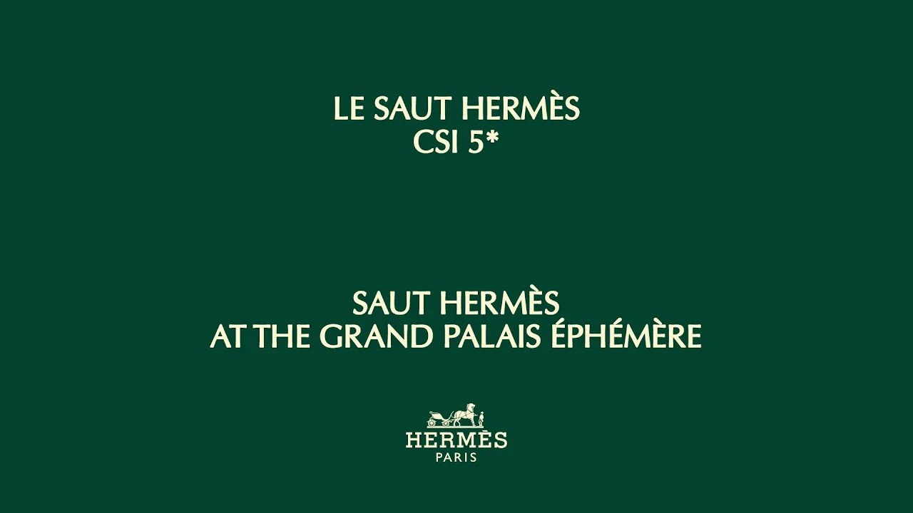 HERMÈS - Unveiling the Elegance of Le Saut Hermès 2023