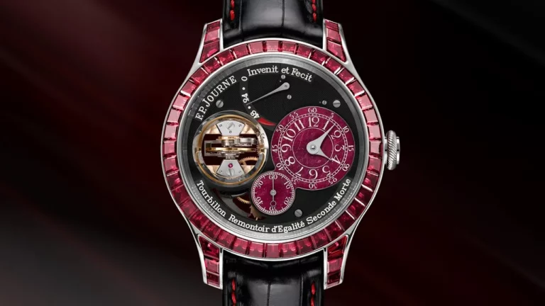 F.P. JOURNE - Unveiling the F.P. JOURNE Tourbillon Souverain Joaillerie Rubis