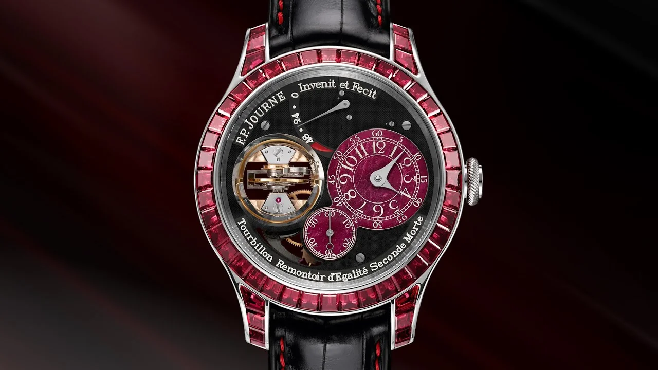 F.P. JOURNE - Unveiling the F.P. JOURNE Tourbillon Souverain Joaillerie Rubis
