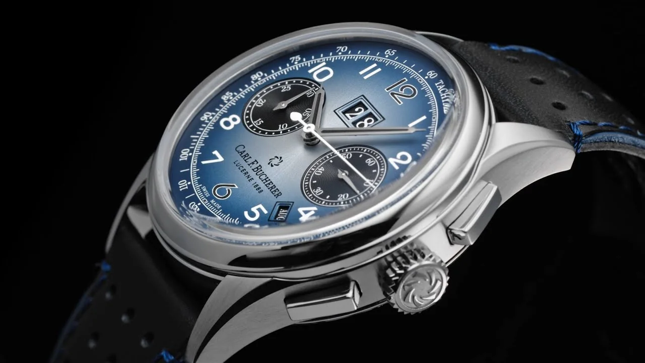 CARL F. BUCHERER - Unveiling the Heritage BiCompax Annual Bucherer BLUE Limited Edition