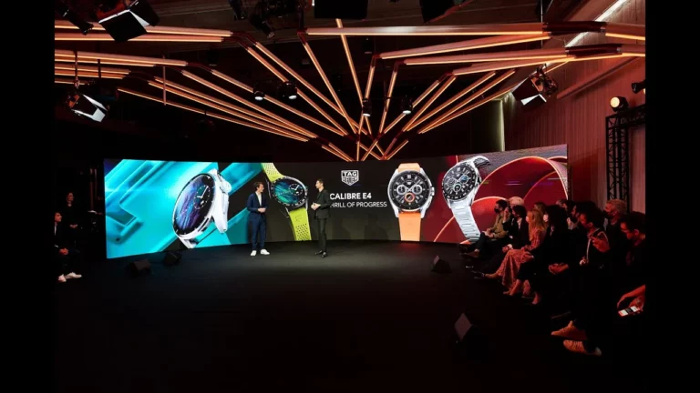 TAG HEUER - Unveiling the TAG Heuer Connected Calibre E4: A Bold Innovation in Smartwatches