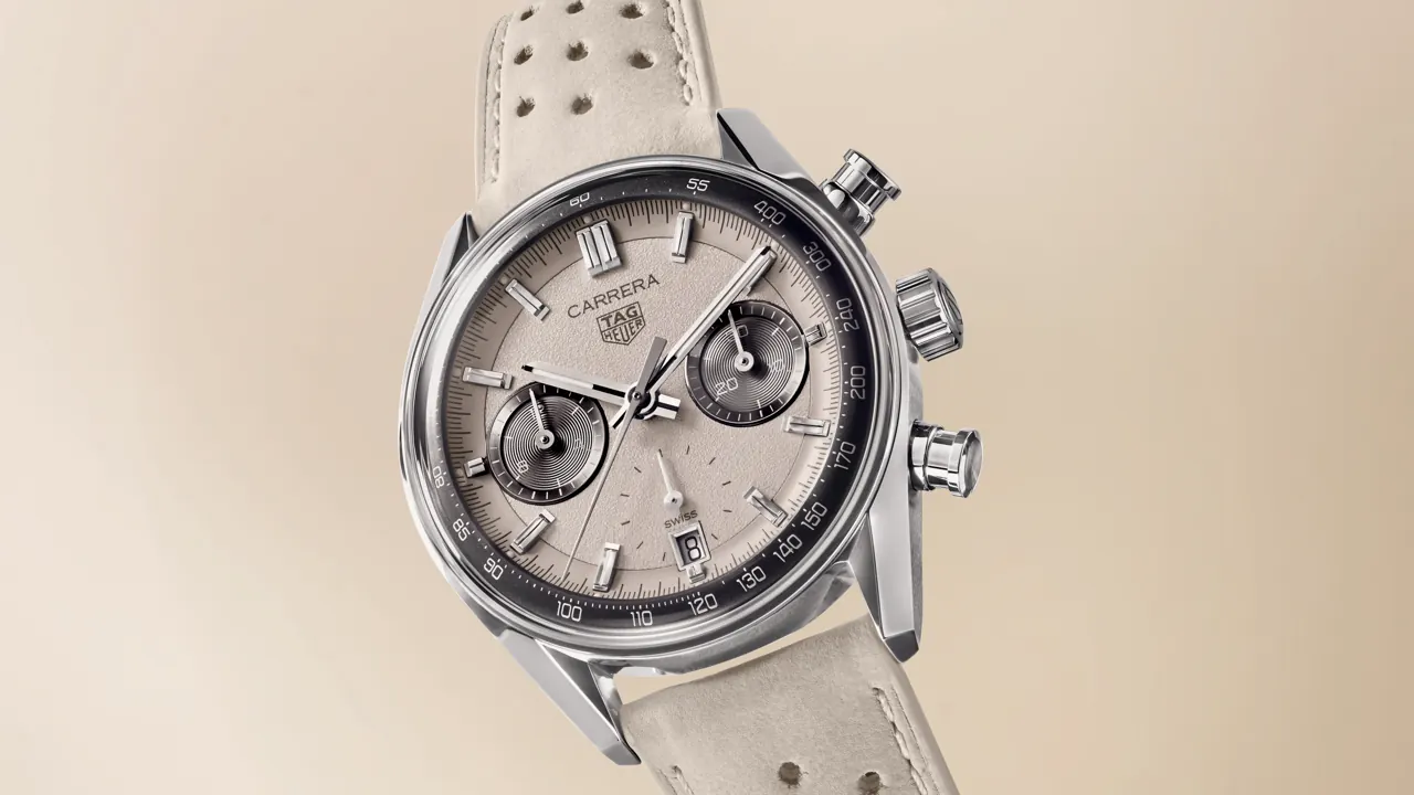 TAG HEUER - the new limited edition Carrera Chronograph
