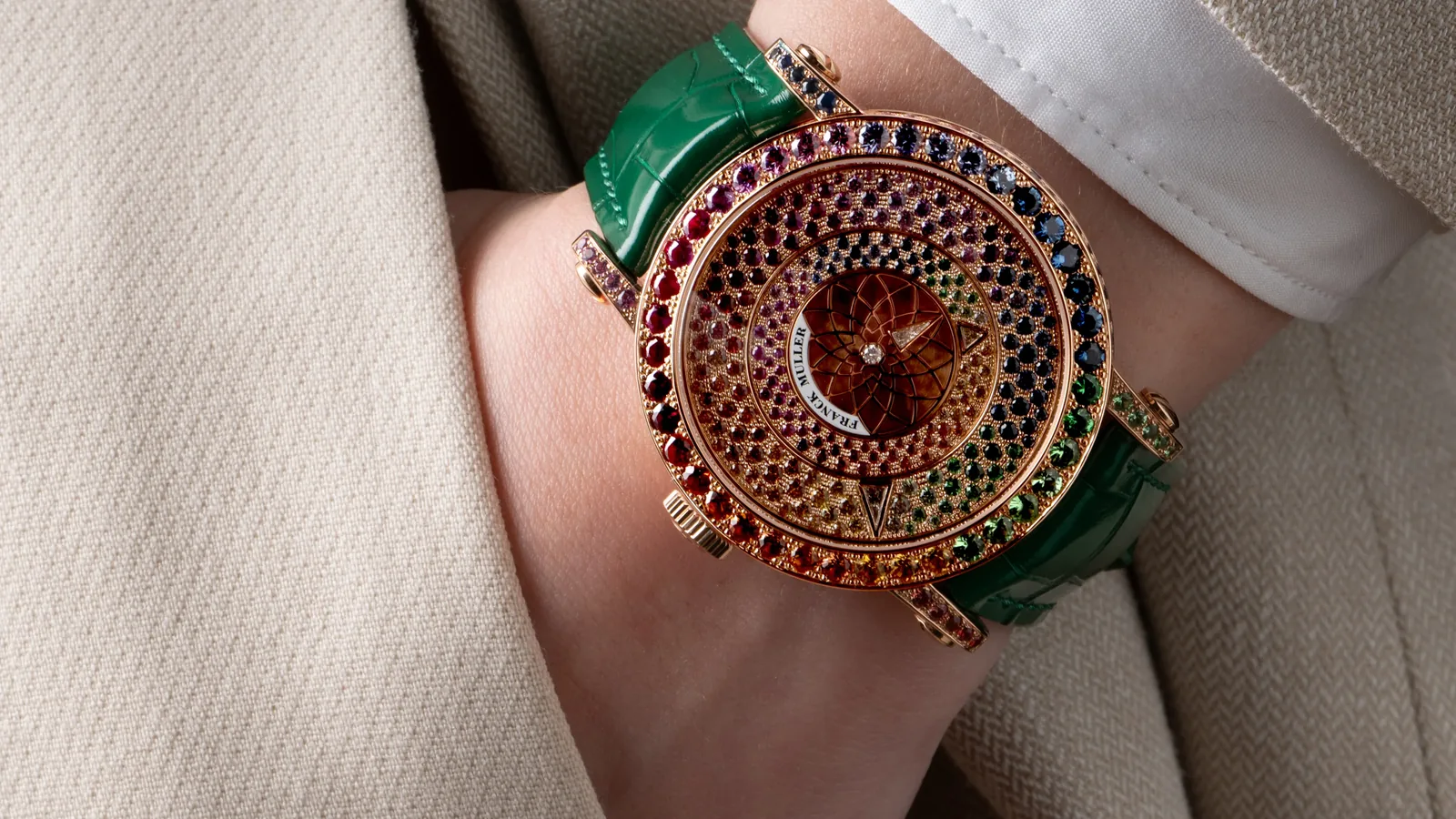 FRANCK MULLER - Round Rainbow Triple Mystery