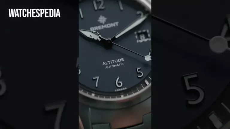 BREMONT - The Altitude 39 Date In Royal Air Force Blue ?✈️
