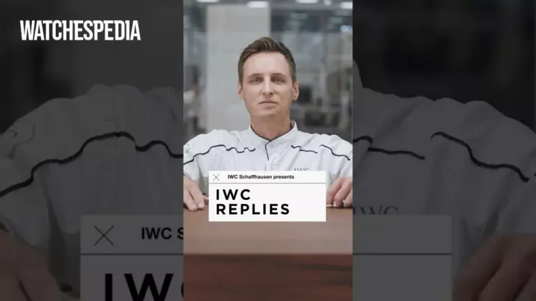IWC - IWC watchmaker explains the Big Pilot's Watch Perpetual Calendar ProSet