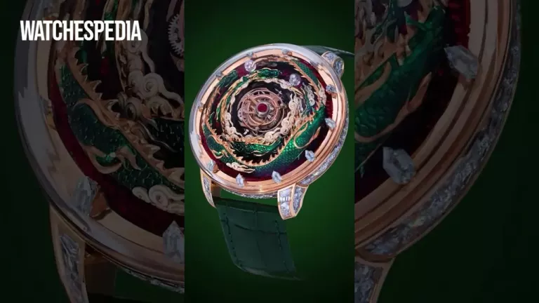 JACOB & CO - The Jacob & Co. Mystery Tourbillon Double Dragon #shorts