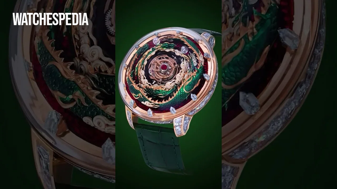 JACOB & CO - The Jacob & Co. Mystery Tourbillon Double Dragon #shorts