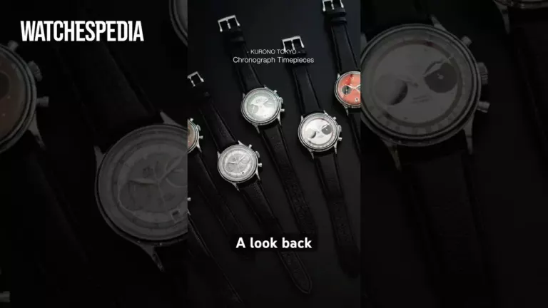 KURONO TOKYO - A look back at Kurono Tokyo's since sold out chronograph timepieces.