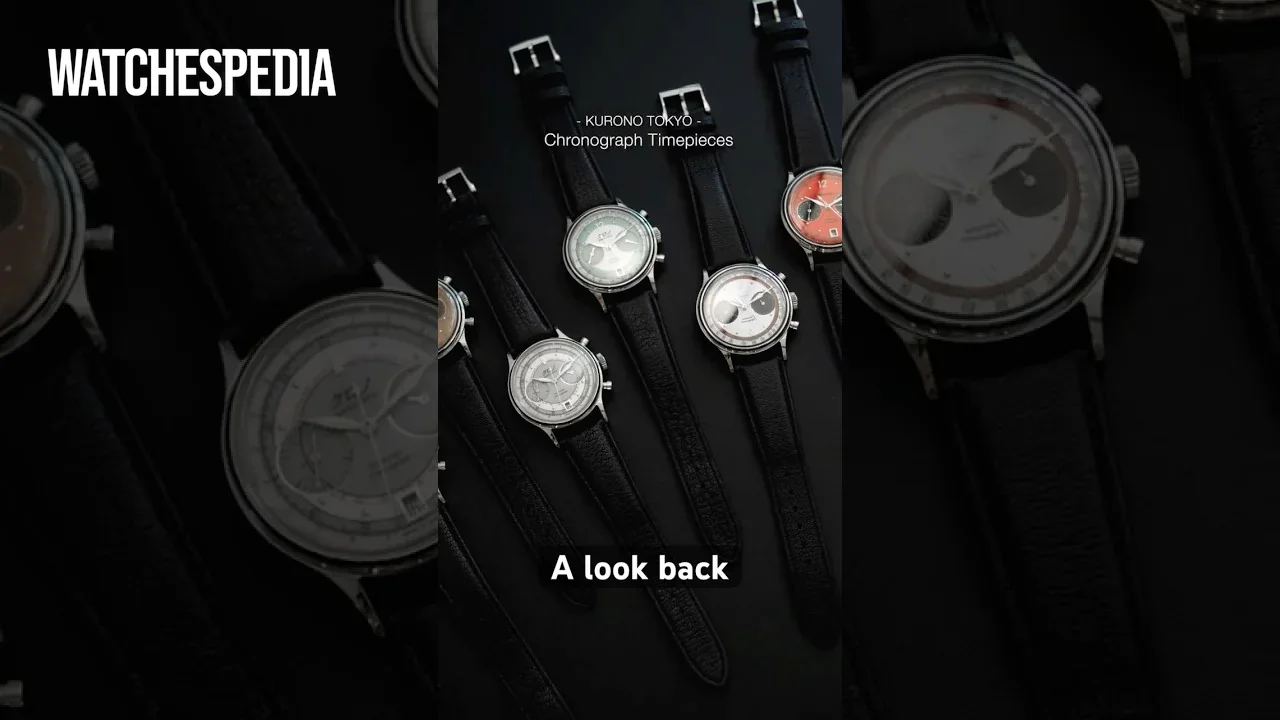 KURONO TOKYO - A look back at Kurono Tokyo's since sold out chronograph timepieces.